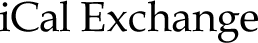 iCal Exchange